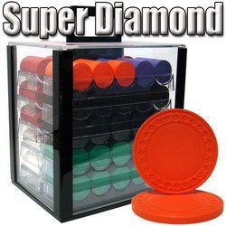 Custom Breakout 1,000 Ct Super Diamond Chip Set - Acrylic