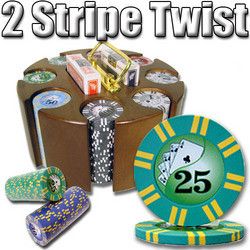 200 Ct - Custom Breakout - 2 Sripe Twist 8 G - Carousel