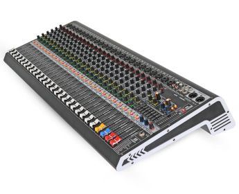 5Core Audio Mixer 24 Channel DJ Mixing Board Bluetooth USB Analog Professional Mezclador De Audio - MX 24CH L