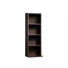 Beginnings Multimedia 4 Shelf Storage Tower Cinnamon Cherry