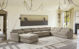 Hampshire Unbleached Linen Modular 7 Piece Sectional