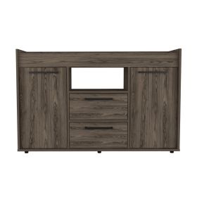 Sideboard Perssiu, Living Room, Dark Walnut