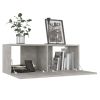 5 Piece TV Cabinet Set Concrete Gray Engineered Wood