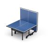 Table Tennis Table - 15mm Professional MDF Indoor Table Tennis Table with Table Tennis Net and Bats etc. Quick Assembly, Single Training Table, 108"L