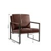 Lounge, living room, office or the reception area PVC leather accent arm chair with Extra thick padded backrest and seat cushion sofa chairs,Non-slip