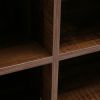 TV Stand for TVs up to 65-Inch Flat Screen; Mid-Century Modern Entertainment Center with 8 Open Shelves; Universal TV Storage Cabinet for Living Room