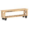 TV Stand 51.2"x11.8"x16.5" Rough Mango Wood