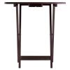 Dylan 5-Pc Oversize Snack Table Set; Espresso