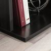 Beginnings Multimedia 4 Shelf Storage Tower Cinnamon Cherry