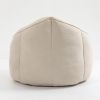 Bedding Bean Bag Sofa Chair High Pressure Foam Bean Bag Chair Adult Material with Padded Foam Padding Compressed Bean Bag With Footrest