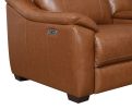 Leather Sectional Collection - Whiskey Coach Top-Grain Leather - Style and Spacious Seating