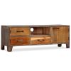 TV Stand Solid Wood Vintage 46.5"x11.8"x15.7"