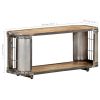 TV Stand 35.4"x11.8"x15.7" Solid Wood Mango