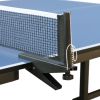 Table Tennis Table - 15mm Professional MDF Indoor Table Tennis Table with Table Tennis Net and Bats etc. Quick Assembly, Single Training Table, 108"L