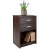 Molina Accent Table; Nightstand; Cocoa