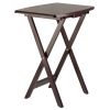 Dylan 5-Pc Oversize Snack Table Set; Espresso