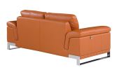 Top Grain Italian Leather Loveseat