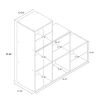 11" 3-2-1 Cube Organizer Shelf