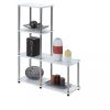 41.75" Designs2Go 4 Tier Multi Shelf L Bookshelf