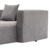 L-Shaped Sectional Luxury Modern Style Living Room Upholstery Sofa